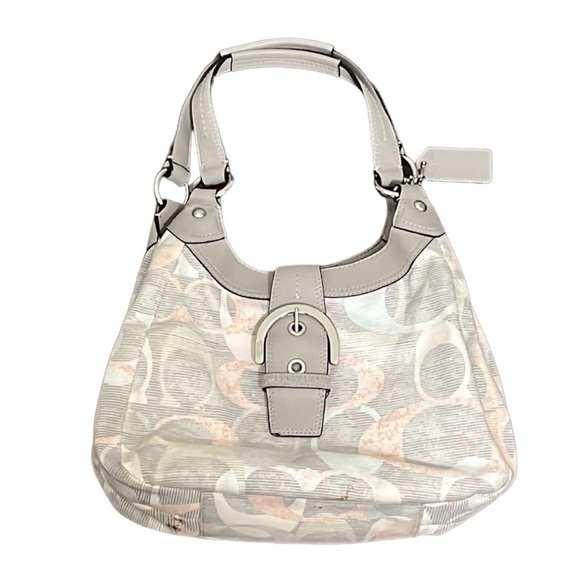 Coach 19214 Soho Optic Signature Hobo Bag - Picture 1 of 12